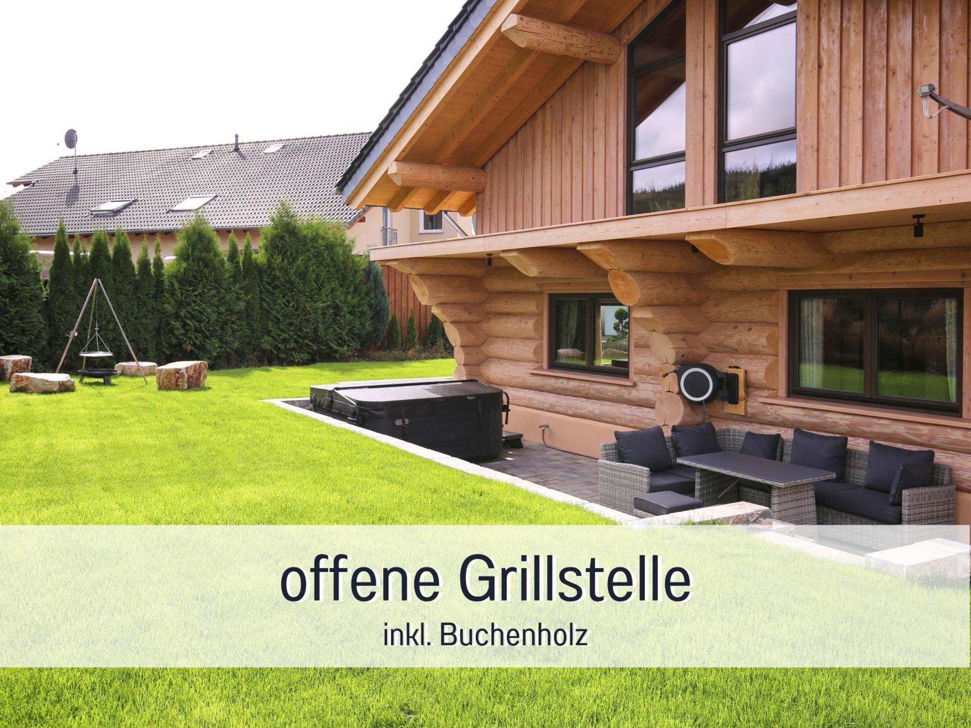Natur-Chalet Zum Nationalpark Marie-Luise Inkl E-Auto Allenbach Exteriör bild